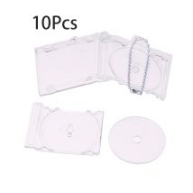 10Pcs Blank Album Mini CD Fall Schlüsselbund CD-Player Schlüsselring Peripherie Gedenk Album Schlüssel Halter Für DIY Rucksack Anhänger