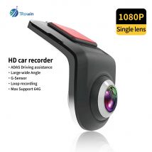 2Way HD Dash Mini Cam Car USB ADAS DVR speciale per lettore multimediale Android videocamera AHD videoregistratore frontale visione inversa