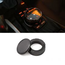 Car Multimedia Button Cover Trim Knob Sticker For BMW F10 F18 F20 F21 F30 F35 F06 F12 F25  F02 For NBT Controller Accessories
