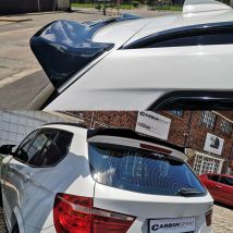 Ala dello Spoiler del tetto dello stivale del bagagliaio posteriore per BMW X3 F25 2011-17 nero lucido stile X3M