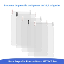 5 Unidades Película Protectora Antiarañazos para Anycubic Photon Mono M7 Pro/M7 - Accesorios de Impresoras 3D de Resina LCD