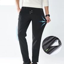 Schnelle Trockene Hosen Männer Sommer Herbst Atmungsaktive Jogginghose Männer Gym Fitness Jogging Laufen Wandern Camping Sport Hosen Männer Schwarz