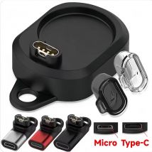 Orologio Spina Caricatore per Garmin Adattatore di Ricarica Convertitore per Fenix 7 6 5 Forerunner Micro USB IOS Connettore di Ricarica Spina Antipolvere