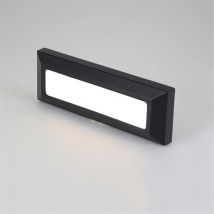 Luce per scale a LED impermeabile, luci per gradini, luce d'angolo, luce per piedi a montaggio superficiale, per interni ed esterni, lampada per scale, 6W