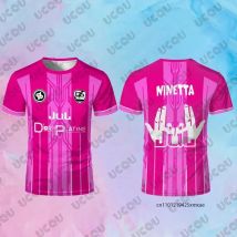 JUL Maillot TOTO Et Ninetta Trikots Herren T-Shirts Rap Culture Bedruckte Sommer-Fußball-Trainingsuniformen Lässige Kinder-/Erwachsenen-Tops