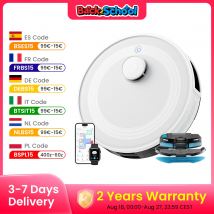 Robot aspirador LEFANT M2, navegación láser dToF, 5500Pa, antienredos, limpieza de áreas seleccionadas, Ideal para pelos de mascotas, alfombras