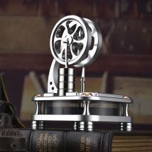 Stirlingmotor, niedriger Temperatur-Metall-Power-Zylinder, kann niedrige Temperaturen, Stirlingmotor-Modell, Spielzeug, Geschenk starten