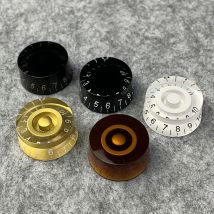 FLEOR 4 manopole di controllo della velocità per chitarra elettrica per chitarra LP, 5 colori a scelta