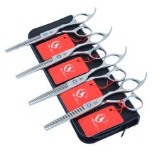 6,0" 440C Stahl Friseure Effilierschere Friseur Professionelle Haarschere Alle Arten von Schnittrate Effilierschere A0159A