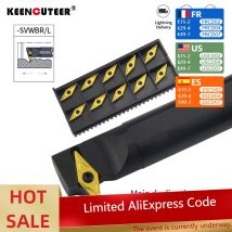 SVWBR/L S16Q-SVWBR11 S25S-SVWBR11 S25S-SVWBR16 Interne Drehen Werkzeug Halter drehstahlhalter drechseleisen VBMT Hartmetall Einsätze Drehmaschine Bar CNC Schneiden Werkzeuge Set