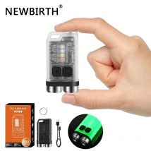V3 EDC-Taschenlampe, Schlüsselanhänger-Licht, 900 Lumen, tragbar, superhell, Typ C, USB-Ladeanschluss, Notfall, Arbeit, Camping, Licht