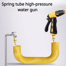 Telescopic Water Pipe with High-pressure Nozzle Car Washing Tool Set Extension Hose Water Hose for Pressure Cleaner
