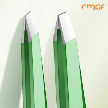 CMGF 1/3 Stück hochpräziser Augenbrauenschneider, Bartzupfwerkzeug, Pinzetten-Set für falsche Wimpern, Schrägzupfzangen-Werkzeug