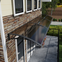 30/40/60/80 Zoll Fenster Markise Outdoor Baldachin außen für Terrassen deck Veranda bis 50 Polycarbonat Traufe Baldachin Sonnenschutz