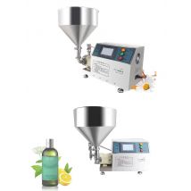 High Viscosity Semi-automatic Rotor Pump Filling Machine Dressing Oil Cosmetic Cream Filler Cam Pump Filling Machine