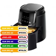 Midea Air Fryer Airfryer Friggitrice ad aria calda da 4 l, senza olio, 1500 W, 8 modalità di cottura