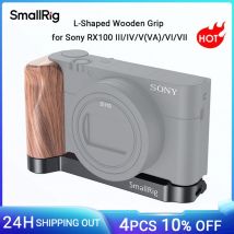 SmallRig L-Förmige Platte Mit Holz Grip für Sony RX100 III/IV/V(VA)/VI/VII L Halterung Platte Mit