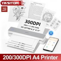 200/300 dpi HPRT A4 Stampante Termica Senza Fili Bluetooth Portatile Mini Disegno Mobile Stampa Copiatrice 8.5X11 Lettera DEGLI STATI UNITI e Carta A4