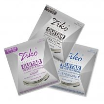 ZIKO Acoustic Guitar Strings Silvery Plating Extra Light String High Quality Stainless Steel Wire Strings Guitar Accessories