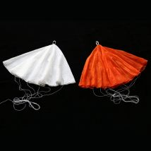 1PCS Reißfeste Recycelbare Anti-fallen Schutz Fallschirm Kopf Durchmesser 70cm Runde Fallschirme Tuch für FPV UAV landung Schützen