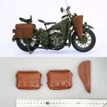 ZY8038 1/6 Scale Soldier Figure Mini Scence Accessories WWII US Military Motorcycle Bag Set for 12 inches Action Figure Model