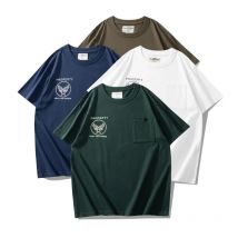 Okonkwo militärische Luftwaffe T-Shirt Rundhals ausschnitt amerikanische Retro-Tasche Kurzarm T-Shirt Outdoor Trekking Camping Fitness Sport Top