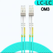 10G OM3 OM4 LC UPC-LC UPC Multimode Duplex 2,0 mm Glasfaser-Patchkabel LC Glasfaser-Patchkabel Glasfaserkabel