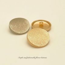 Marke hochwertige Metall Goldene Knöpfe für Mantel Kleidung Anzug Verschluss Überzug Metall Knöpfe Nähen Zubehör Großhandel 10 stücke