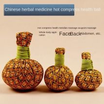 Chinesische Kräuter Gesundheit Ball Duftenden Thai Medizin Ball Ai Gras Warme Braten Paket Auge Und Gesicht Ai Samt Heißer Massage Werkzeug