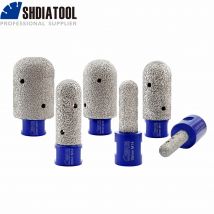 SHDIATOOL Diamond Milling Finger Bit 1/2pcs Angle Grinder Polishing Porcelain Marble Tile Hole Opener Quartz 10/15/20/25/30/35mm
