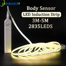 LED Motion Sensor Licht Streifen Wasserdichte Küche Schrank Nachtlicht 1-5M Band Licht Für Innen Schlafzimmer Kleiderschrank treppen Beleuchtung