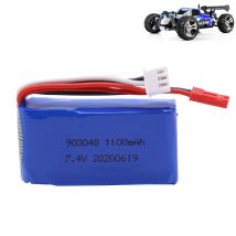 7,4 V 1100 mAh 903048   Lipo Batterie Für Wltoys V353 A949 A959 A969 A979 k929 RC Auto Hubschrauber spielzeug teile 7,4 V wiederaufladbare Batterie