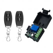 Universal 433 Mhz Tor Fernbedienung Schalter DC 12 V 10A Relais Empfänger Mini Modul Fernbedienung für Tor LED garage Tür