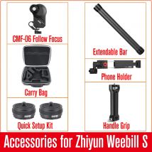 Zhiyun Weebill S accessori borsa per il trasporto segui Focus supporto per telefono estensione rapida installazione impugnatura monopiede impugnatura per Weebill S