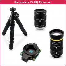 Raspberry Pi Hohe Qualität Kamera 12,3 MP IMX477 Sensor Kamera mit Tele/Weitwinkel/HD Zoom Teleobjektiv für Pi 4B/3B +/Null