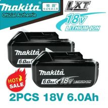 Original Makita 18V Battery 18V 6.0Ah Rechargeable Power Tool 18V Battery with LED Li-ion