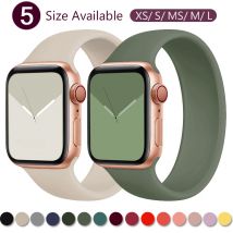 Solo pętla dla paska do zegarka Apple 40mm 44mm 45mm 41mm 42mm 49mm 38mm elastyczna bransoletka iWatch seria 3/SE/5/4/6/7/8/9/ultra 2 pasek