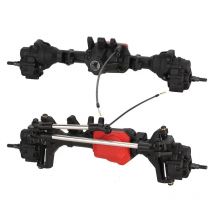 Ejes de Portal delantero y trasero de Metal para coche RC Trxs TRX4 1/10 Rock Crawler, piezas mejoradas de repuesto