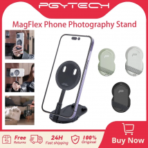 PGYTECH MagFlex Starker magnetischer Telefonhalter, zusammenklappbarer Fotografie-Ständer, passend für iPhone 12/13/14/15-Serie und Android-Serie