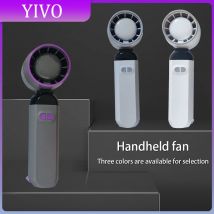 Tragbarer Ventilator, Handventilatoren mit Geschwindigkeit, Sommer, tragbare Mini-Handventilatoren, Damen und Herren, persönlicher Ventilator für Reisen, Urlaub, Camping usw