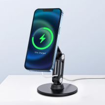 Supporto magnetico per telefono Artpowers con ricarica wireless per cellulare Smartphone Telefono Supporto per telefono cellulare per iPhone