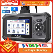 MUCAR CDE900 Pro obd2 Strumento diagnostico per auto Freno Airbag Trasmissione Sistema motore Diagnosi obd2 Scanner 32GB per Auto