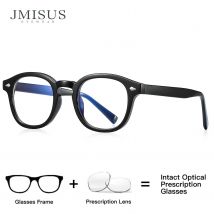 JMISUS Occhiali da vista fotocromatici rotondi stile coreano Uomo Donna Lenti per occhiali ottici progressivi con ricetta personalizzata