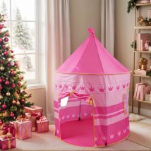 Children's Fun Yurt Tent, Portable Playhouse Toy Castle, Princess Fairy Tale Toy Playhouse, Outdoor Leisure Play Tent, Beach and Lawn Toys, Children's Holiday Gifts, Christmas and Halloween Gifts
