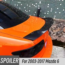 Für Mazda 6 2017-r Stil abs Kunststoff glänzend schwarz hinten Kofferraum Lippen spoiler Flügel Body Kit Zubehör