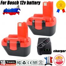 Per Bosch 12 V Batteria 3500mAh Ni-Mh BAT043 D70745 PSR 12 GSR 12 VE-2 GSB12 Batteria Ricaricabile BAT038 BAT045 BAT040 RU