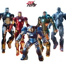 ZDTDS Oryginalny Iron Man MK37 Hammerhead MK12 MK38 Igor MK9 Iron Patriot War Machine Legends Avengers Figurka Akcji Kolekcjonerska Zabawka