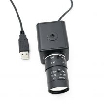 GXIVISION IMX179 8MP USB-Gehäusekamera HD, treiberfrei, 3264 x 2448 15 fps, mit 5-50 mm Zoom-CS-Objektiv, statischer Aufnahme, Win/Android/Linux/RPi