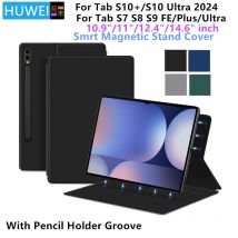 Magnetische Hülle für Samsung Galaxy Tab S10+ S10 Plus S10 Ultra Smart Book Cover Folio für Samsung Tab S7 S8 S9 FE Plus Standhüllen
