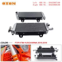 Motorrad Aluminium Racing Kühler Wasser Tank Kühler Für KTM HUSQVARNA SX125 SXF250 XC250 SX250 FC250 FX350 TC250 TE150 2016-18